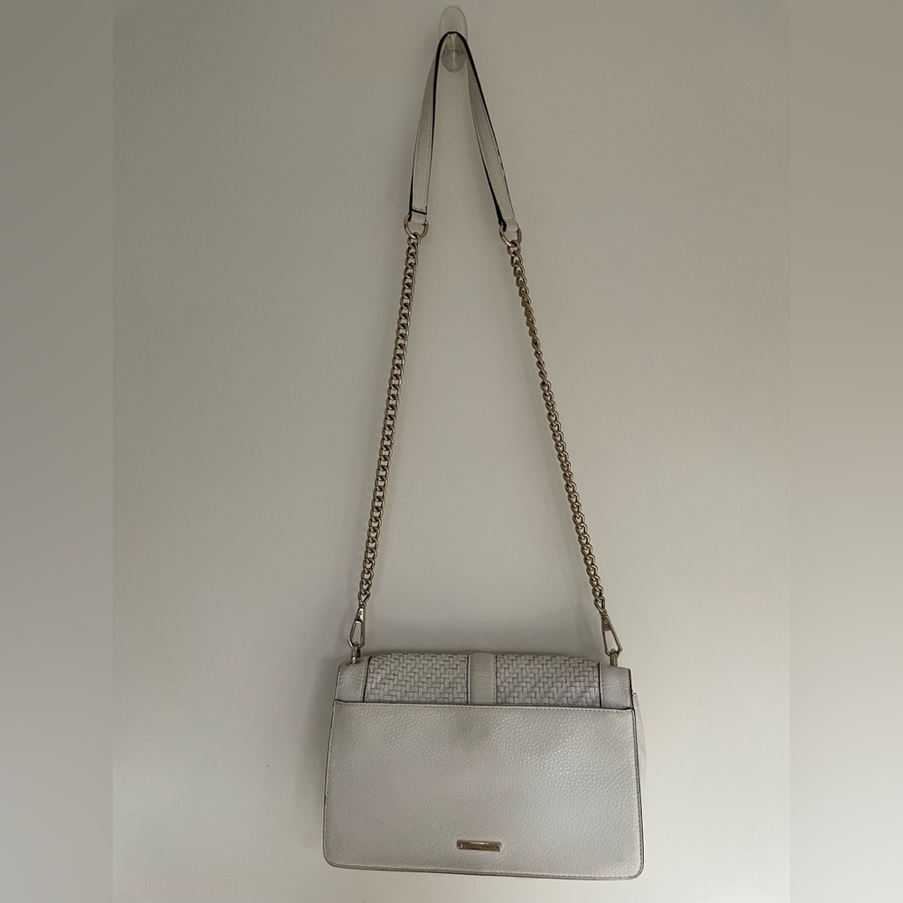Rebecca Minkoff Woven Leather Crossbody Bag - Picture 4 of 8